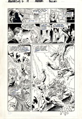 Paul Abrams Maria Beccari | Mantra Spear of Destiny - 1995 Ultraverse / Malibu Issue 2 Page 14 | Catskill Comics