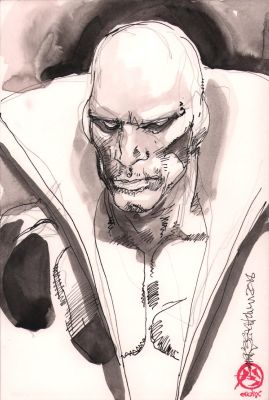 Mark Beachum | Deadman Ink & Wash Commission - Signed | Anthony’s Comic Book Art