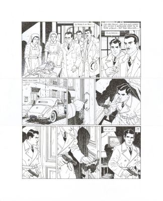 Beuriot | Un flic sous l’occupation tome 2 Eaux troubles | Galerie Champaka