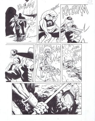 Brian Hurtt | The Sixth Gun: Battle For the Six Issue 01 Page 23 | ComiConArt