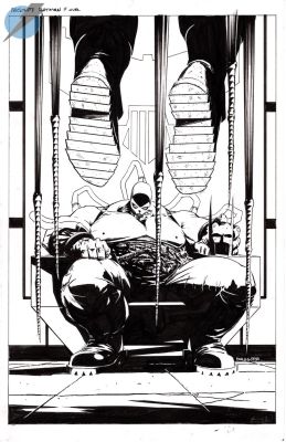 Nick Dragotta | Absolute Batman Issue 11 Page Cover | Felix Comic Art