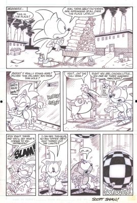 Scott Shaw | Sonic the Hedgehog #0 | Galerie Laqua