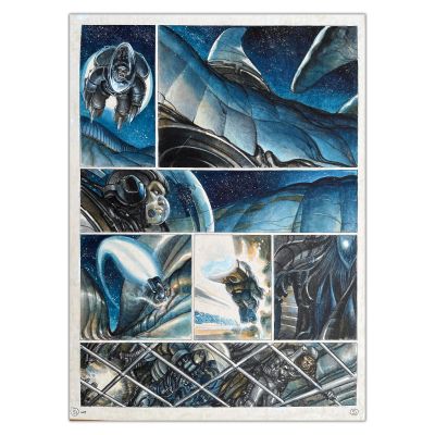 Juan Giménez | La caste des méta-barons tome 3 - Page originale 53 | Achetez de l’Art