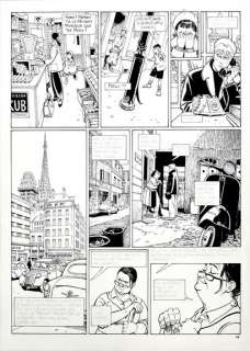 JUSSEAUME, Patrick (... - Lot 179 - Tramp, tome 10, le cargo Maudit Planche 38 de cet album...