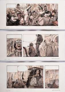 Manara, Milo (1945 ) | Encre de chine, aquarelle, planche 21 Borgia,Tome 4 , 25,5… | Stanley’s Auction