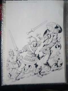 Mitton, Jean Yves - Couverture originale du tirage de tête ’Alwilda’ | Catawiki