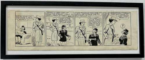 Russ Westover (American, 1886-1966) King Features Original Comic Strip Panel, 1944 | misc / divers
