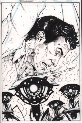 Drew Johnson | Evil Dead 2: Revenge of the Martians #1 Cover Variant Art - Signed - 2016 | Anthony’s Comic Book Art