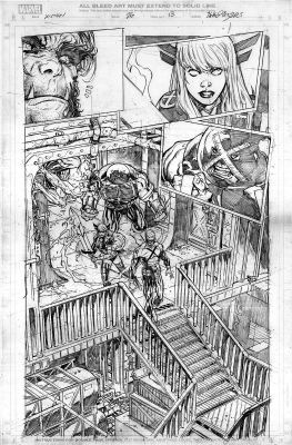 Netho Diaz | X-Men Issue 26 Page 13 | ComiConArt