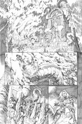 Diego Bernard | Lady Death: Diabolical Harvest Issue 22 Page 17 | ComiConArt
