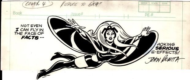 John Romita Sr. | Storm Published Early Pinup (1970S) | Romitaman