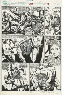 Rafael Kayanan | Savage Sword of Conan Issue 212 Page 9 | Albert Moy