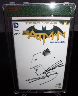 Frank Miller | Batman #29 Oa Sketch Cover - Signed | Anthony’s Comic Book Art