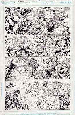 Fernando Pasarin | Green Lantern Corps #6 Pg.11 - Interior Page - 2012 | Anthony’s Comic Book Art