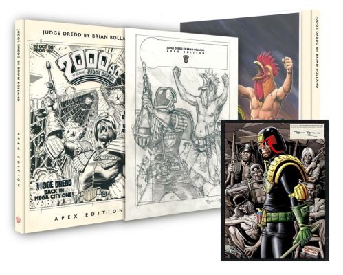Brian Bolland | 2000Ad Judge Dredd Apex Signed Limited Edition By Brian Bolland | BritComicsArt