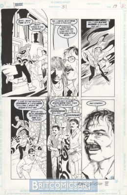 Mark Buckingham | Shade 31 Pg 19 By Mark Buckingham & Colleen Doran Issue 31 Page 19 | BritComicsArt