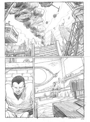 Pontarolo Frédéric | Planche Originale 65 de 1984 par Frédéric Pontarolo | Galerie Napoléon