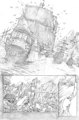Alisson Rodrigues | Lady Death: Pirate Queen Page 38 | ComiConArt