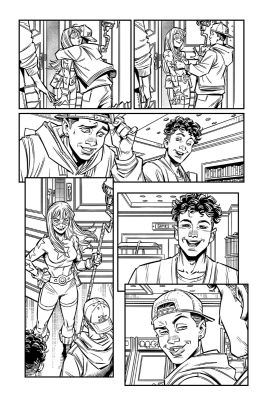 Diego Olortegui | Jsa Issue 19 Page 16 | ComiConArt