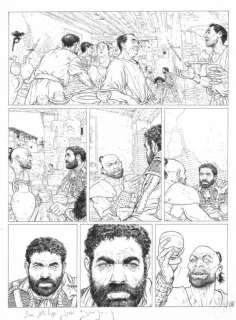 Delaby. Planche originale Murena | BDEnchères