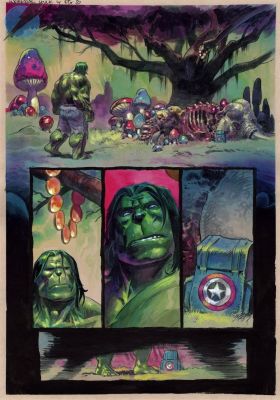 Nic Klein | The Infernal Hulk Issue 4 Page 5 | Felix Comic Art