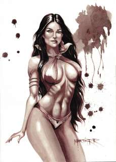 Martin R.R. - Vampirella | Corner4art Auctions
