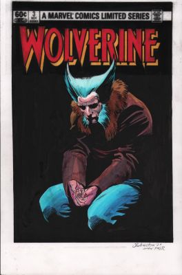 Joe Rubinstein | Wolverine Limited Series #3 Color Cover Re-Creation - Signed - 2023 | Anthony’s Comic Book Art