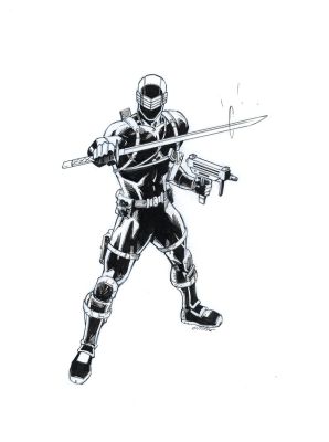 Pat Olliffe | Gi Joe - Snake Eyes | Catskill Comics
