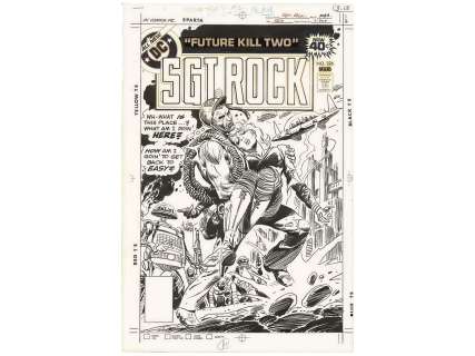 1979 Sgt. Rock #326 Cover Art Joe Kubert | Weiss Auctions