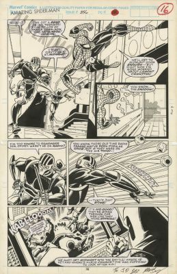 Mark Bagley | Amazing Spider-Man Issue 356 Page 16 | Albert Moy