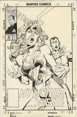 John Byrne | Namor Issue 20 Page Cover | Albert Moy