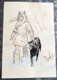 Eric - Dessin original Ã  l’encre de Chine et Ã  l’aquarelle - Tetfol - (1978) | Catawiki