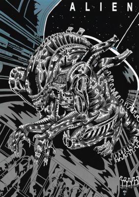 ORIGINAL COMIC ART, a3, INCH INK PENS ON ART PAPER artwork, ALIEN MOVIE FAN ART | eBay Europe (Buy It Now)
