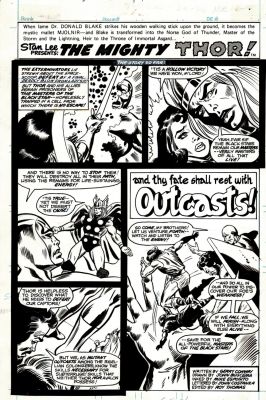 Jeff Aclin, Mike Esposito | Super Spider-Man #280 P 1 (British Splash Reprinting Thor #220) 1978 | Romitaman