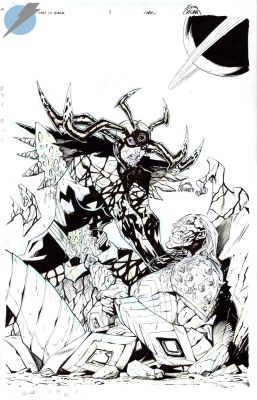 Ryan Stegman | Queen in Black Issue 4 Page Cover | Felix Comic Art