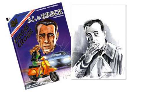 Denayer, Christian | Les Casseurs Dédicace Ã  l’encre de chine et lavis,... | Cornette de St Cyr