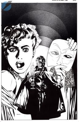 Ryan Sook | Phantom of the Opera Issue 4 Page Cover | Felix Comic Art