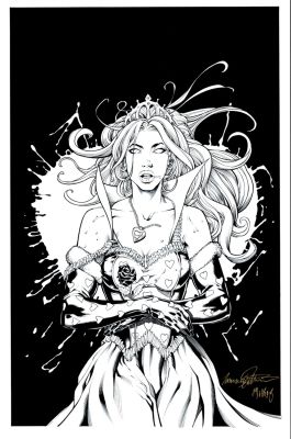 Tommy Patterson - Grimm Fairy Tales: the Dream Eater Saga #1 Cover (Sexy Queen of Hearts!) 2011