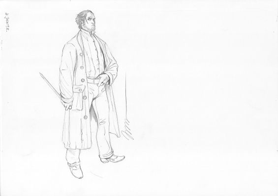Marko Djurdjevic | Jack the Ripper Character Design Page Character Design | Splash Page