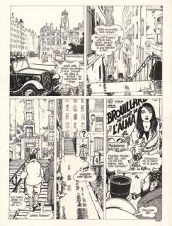 Jacques Tardi Original Art For Sale | ComicArtTracker