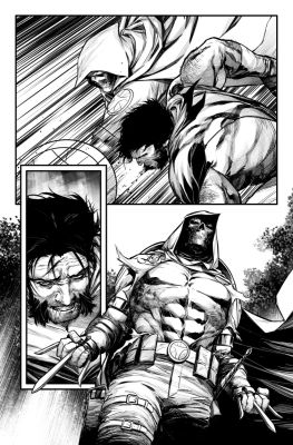 Julius Ohta | Wolverine Issue 23 Page 03 | ComiConArt