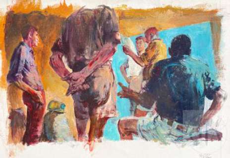 Follet René/Cordées souterraines. Dessins orignal… | Dagoty