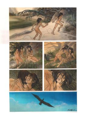 Sokal Benoît | Planche originale 59 de KRAA Tome 2 | Galerie Napoléon