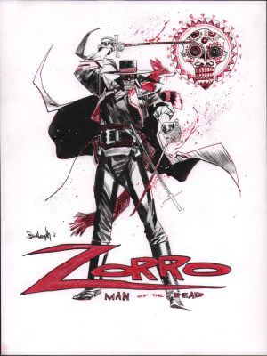 Sean Gordon Murphy - Zorro: Man of the Dead Color Cover Concept Sketch - Signed