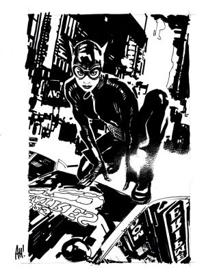 Adam Hughes - Catwoman #59 Cover (One of the Best Covers From Hughes Acclaimed Run!) 2006