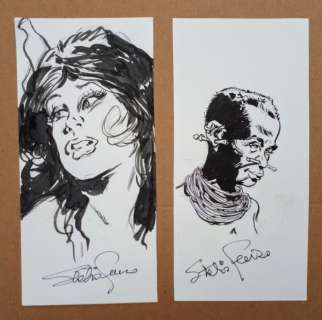 Fenzo, Stelio - Jungla - 2x Dessins originaux | Catawiki