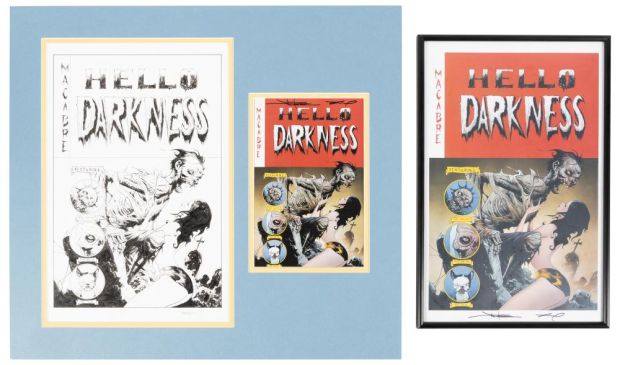 Lot 502 - Original Art * JAE LEE * HELLO DARKNESS #1 Cover * SDCC 2024 Exclusive Variant | PBA Galleries