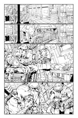 Esau And Isaac Escorza | Tmnt: the Last Ronin II Re-Evolution Issue 3 Page 15 | Albert Moy