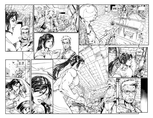 Esau And Isaac Escorza | Tmnt: the Last Ronin II Re-Evolution Issue 2 Page 34 And 35 | Albert Moy