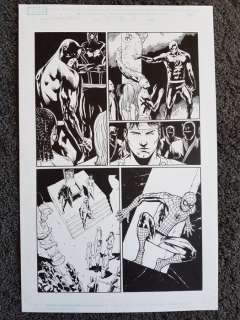 Original Art Page By Victor Olazaba and Billy  Tan  / Marvel Comics - Shadowland  #2 Spider-Man and Daredevil  - Page 16 - (2010) | Catawiki